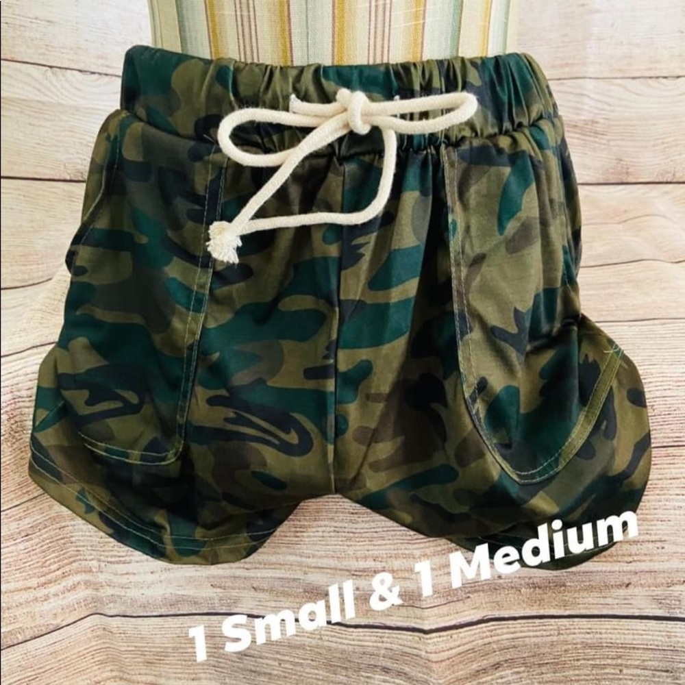 Camo shorts